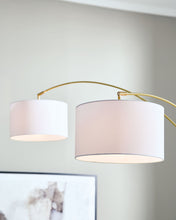 Load image into Gallery viewer, Valo - Metal Arc Lamp - Gold Finish
