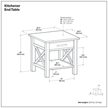 Load image into Gallery viewer, Kitchener - Handcrafted Table
