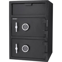 Load image into Gallery viewer, Digital Keypad 2 Lock Depository Safe 1 6 2 Cubic Ft - Black
