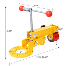 Load image into Gallery viewer, Auto Body Fender Roller Tool For Lip Rolling And Wheel Arch Reforming - Yellow
