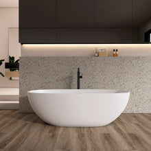 Load image into Gallery viewer, Soaking Bathtub, Freestanding, Solid Surface - Matte White
