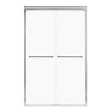 Load image into Gallery viewer, Modern Double Sliding Shower Enclosure, Tempered Glass
