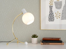 Load image into Gallery viewer, Eileen - Contemporary Task Lamp - Gold / White

