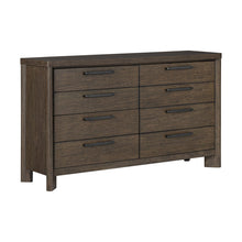 Load image into Gallery viewer, 8 Drawer Dresser With Rustic Design
