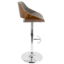 Load image into Gallery viewer, Fabrizzi - Mid Century Modern Adjustable Barstool With Swivel (Set of 2)

