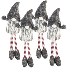 Load image into Gallery viewer, Christmas Gnomes Decorations, Christmas Table Home Ornaments For Holiday Party Gifts (Set of 4) - Gray
