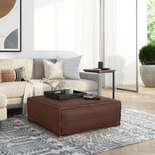 Load image into Gallery viewer, Brody - Large Square, Coffee Table Pouf
