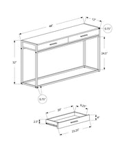 Load image into Gallery viewer, Accent Console Table For Entryway, Storage Drawers, Contemporary &amp; Modern
