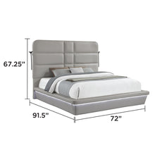 Load image into Gallery viewer, Futura - Upholstered Bed With Tall Headboard
