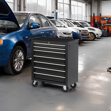 Load image into Gallery viewer, 7 Drawer Rolling Tool Chest With Wheels, Multifunctional Tool Box And Storage
