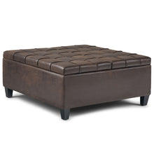 Load image into Gallery viewer, Harrison - Large Coffee Table Storage Ottoman
