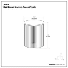 Load image into Gallery viewer, Demy - Handcrafted Metal Accent Table
