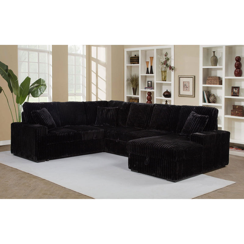 Thurston - Storage Sectional Sofa With Pop Up Bed
