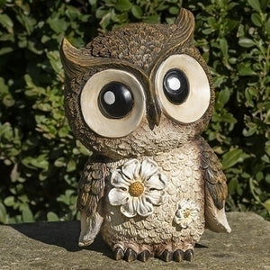 6.25"H MINI OWL PAINTED CRITTER
