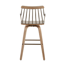 Load image into Gallery viewer, Preston - Farmhouse Counter Stool - White Washed / Antique Copper
