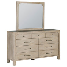 Load image into Gallery viewer, Flores - 9 Drawer Dresser With Mirror - Mango Color
