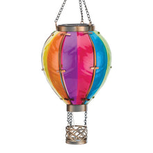 Load image into Gallery viewer, Hot Air Balloon Solar Lantern SM - Rainbow

