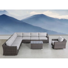Load image into Gallery viewer, Stylish Sofa Seating Group With Cushions Perfect For Outdoor Gatherings
