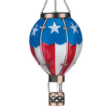 Load image into Gallery viewer, Hot Air Balloon Solar Lantern SM - Americana
