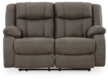 Load image into Gallery viewer, First Base - Reclining Loveseat - Gunmetal
