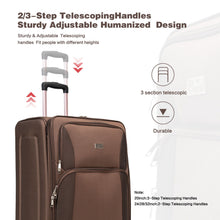 Load image into Gallery viewer, 4 Piece Set Softshell Luggage
