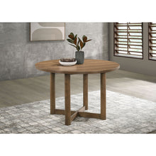 Load image into Gallery viewer, Graham - Round Dining Table With X Cross Base - Walnut
