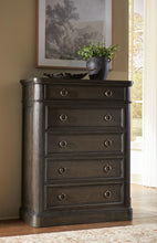 Load image into Gallery viewer, Wickenger - Five Drawer Chest - Dark Brown

