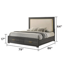 Load image into Gallery viewer, Colorado - Bedroom Set With Upholstered LED Headboard
