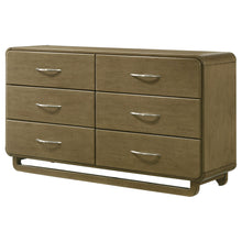 Load image into Gallery viewer, Tully - 6 Drawer Dresser - Nutmeg Brown
