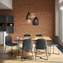 Load image into Gallery viewer, Wilcox - Dining Chair (Set of 2) - Charcoal Gray
