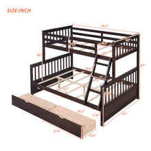 Load image into Gallery viewer, Bunk Bed With Ladders And 2 Storage Drawers
