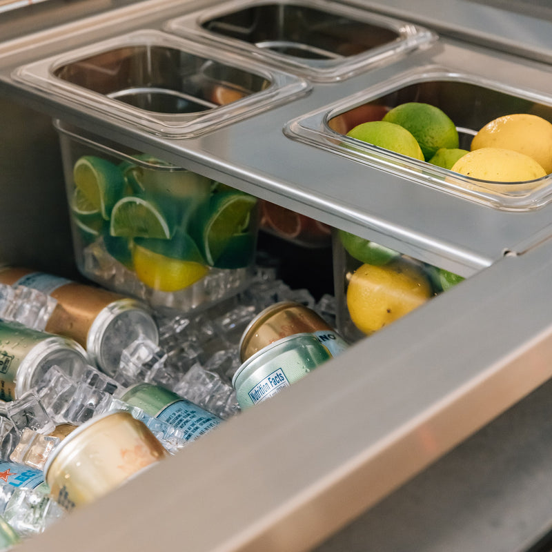 Summerset 28" 2.7 Cu. Drop-In Cooler (40 lb. Ice Capacity)