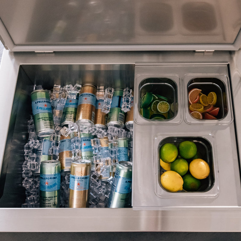 Summerset 28" 2.7 Cu. Drop-In Cooler (40 lb. Ice Capacity)