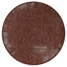 Load image into Gallery viewer, Connor - Handcrafted Round Pouf
