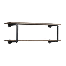 Load image into Gallery viewer, Brantley - Antique Wall Rack - Oak
