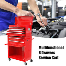 Load image into Gallery viewer, High Capacity Rolling Tool Chest With Wheels And Drawers, Storage Cabinet
