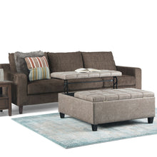 Load image into Gallery viewer, Harrison - Upholstered Coffee Table Storage Ottoman
