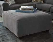 Load image into Gallery viewer, Ambee - Oversized Accent Ottoman - Slate
