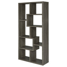 Load image into Gallery viewer, 8 Shelf Geometric Bookcase
