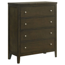 Load image into Gallery viewer, Clement - 4 Drawer Chest Of Drawers - Espresso
