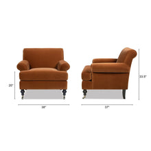 Load image into Gallery viewer, Alana Lawson - Accent Arm Chair Casters
