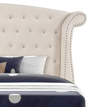 Load image into Gallery viewer, Sophia - Crystal Tufted Upholstered Bed
