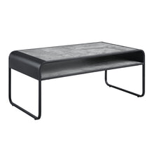 Load image into Gallery viewer, Raziela - Concrete Coffee Table - Black / Gray
