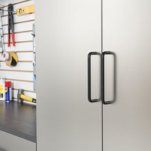 Load image into Gallery viewer, Astro Series - Wall Mounted Storage Cabinet With Soft Closing Drawers - Metallic Gray
