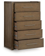 Load image into Gallery viewer, Marxmore - Five Drawer Chest - Brown
