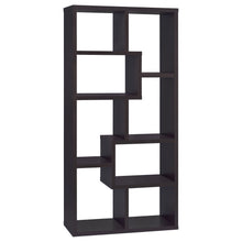 Load image into Gallery viewer, 8 Shelf Geometric Bookcase
