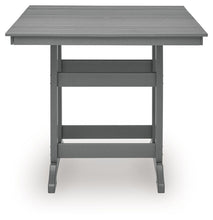 Load image into Gallery viewer, Sanctuary Beach - Square Counter Table With Umbrella Option - Dark Gray
