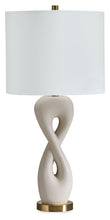 Load image into Gallery viewer, Judrich - Poly Table Lamp - White / Gold Finish
