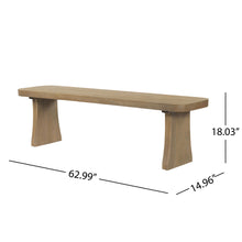 Load image into Gallery viewer, Indoor Dining Bench - Pine
