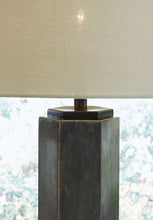 Load image into Gallery viewer, Dirkton - Metal Table Lamp  - Antique Pewter Finish
